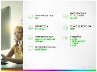 Monitor Gamer Curvo AOC Agon AG493QCX/FG 49" DFHD 144Hz 1ms 2 HDMI DisplayPort FreeSync - 2