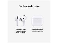 Apple AirPods 4 com Cancelamento Ativo de Ruído - 9