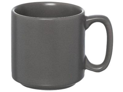 Caneca Chá e Café de Cerâmica Cinza 235ml Hauskraft Surya CANC190/CZ