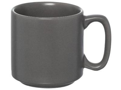 Caneca Chá e Café de Cerâmica Cinza 235ml Hauskraft Surya CANC190/CZ