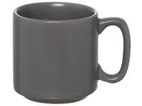 Caneca Chá e Café de Cerâmica Cinza 235ml Hauskraft Surya CANC190/CZ - 1
