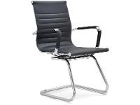 Cadeira Escritório Interlocutor Esteirinha Fixa Preta EST-FX1 Otello - 12