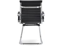 Cadeira Escritório Interlocutor Esteirinha Fixa Preta EST-FX1 Otello - 10