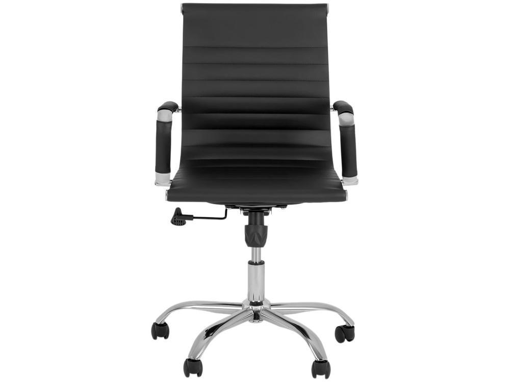 Cadeira de Escritório Diretor Esteirinha Giratória Preta EST-DR1 Otello - 3