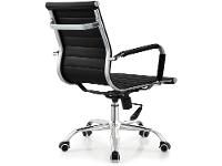 Cadeira de Escritório Diretor Esteirinha Giratória Preta EST-DR1 Otello - 11