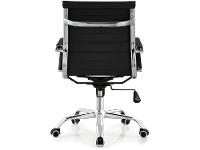 Cadeira de Escritório Diretor Esteirinha Giratória Preta EST-DR1 Otello - 12