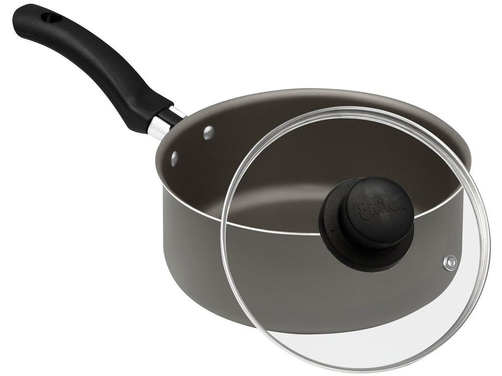 Jogo de Panelas Eirilar Antiaderente de Alumínio Grafite 12 Peças Facility - 6