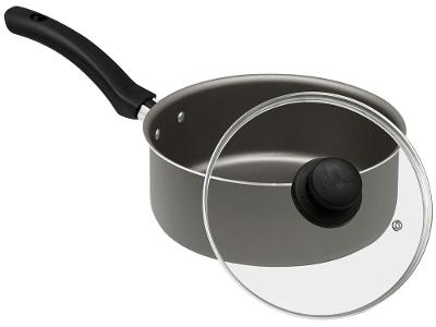 Jogo de Panelas Eirilar Antiaderente de Alumínio Grafite 12 Peças Facility