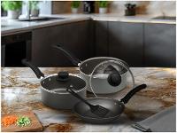 Jogo de Panelas Eirilar Antiaderente de Alumínio Grafite 4 Peças Like-S - 2