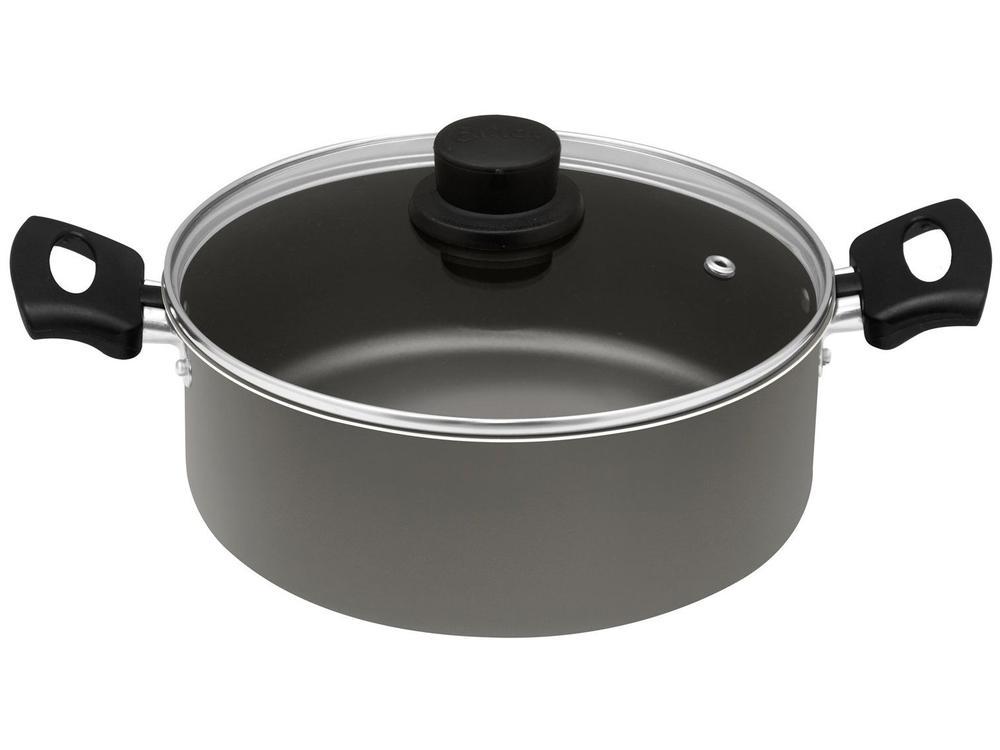 Jogo de Panelas Eirilar Antiaderente de Alumínio Grafite 10 Peças Facility - 5