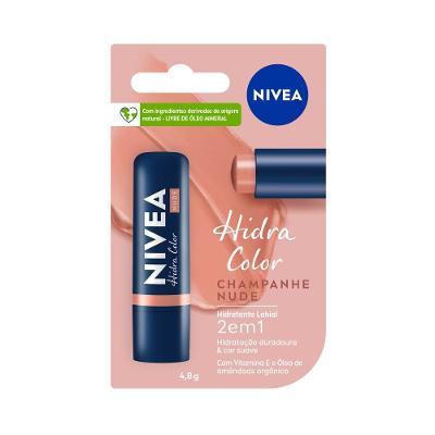 Hidratante Labial Nivea Hidra Color 2 em 1 Nude