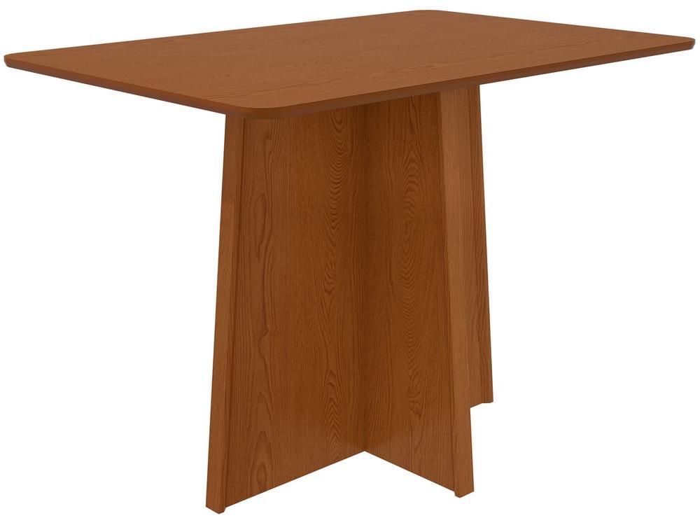 Mesa de Jantar 4 Cadeiras Retangular Frassino Tampo de MDF Celebrare Móveis Lopas - 3