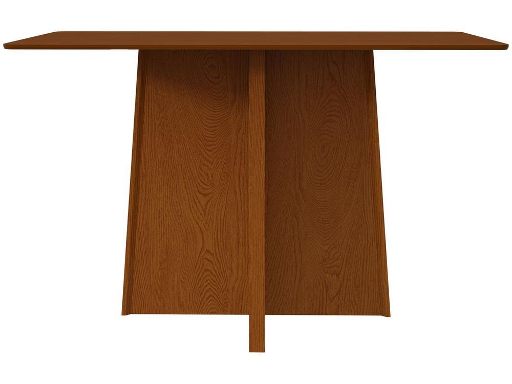 Mesa de Jantar 4 Cadeiras Retangular Frassino Tampo de MDF Celebrare Móveis Lopas - 4