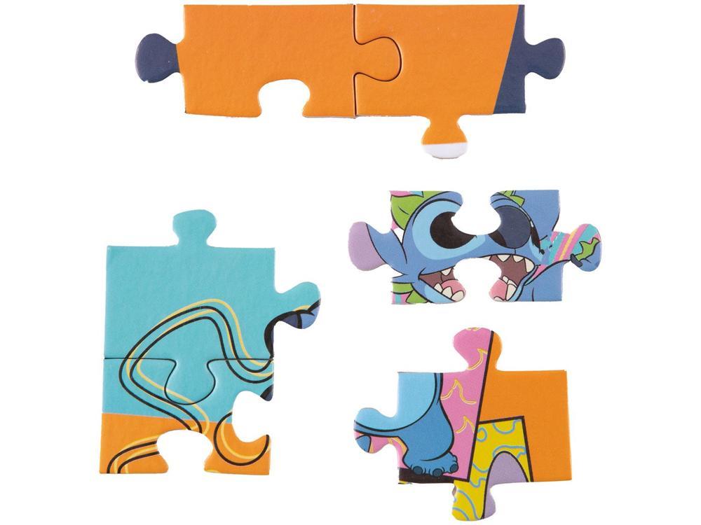 Quebra-cabeça 100 Peças Super Kit Stitch  - 4