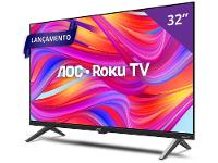 Smart TV 32" HD DLED AOC Série 5045 32S5045/78G Wi-Fi Bluetooth 3 HDMI 1 USB - 16