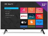 Smart TV 32" HD DLED AOC Série 5045 32S5045/78G Wi-Fi Bluetooth 3 HDMI 1 USB - 5