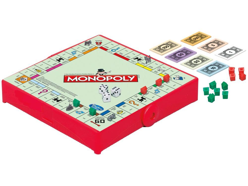 Jogo Monopoly Tabuleiro Grab and Go Hasbro - 2