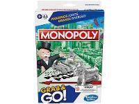 Jogo Monopoly Tabuleiro Grab and Go Hasbro - 1