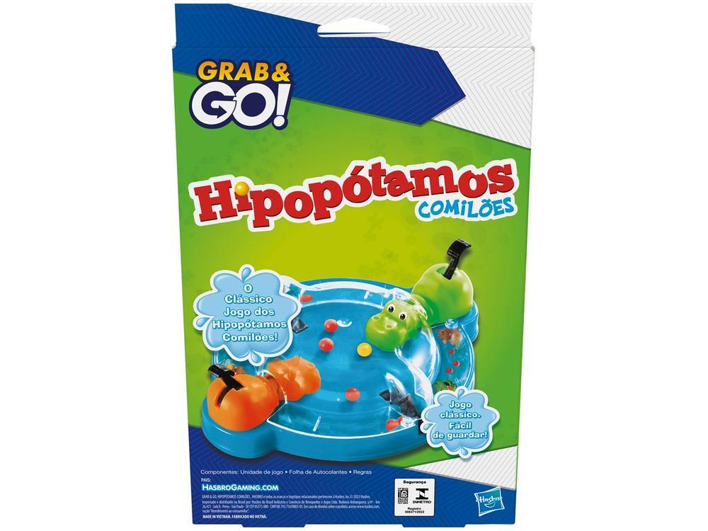 Jogo Hipopótamos Comilões Grab & Go Hasbro - 3