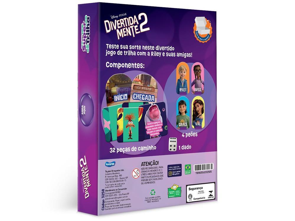 Jogo Divertida Mente 2 Tabuleiro Jak Super Trilha - 2