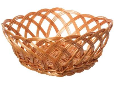 Cesto Organizador Multiuso Marrom Hauskraft Rattan Lily