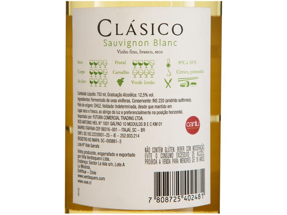 Vinho Branco Seco Callia Clássico Chile 750ml - 5