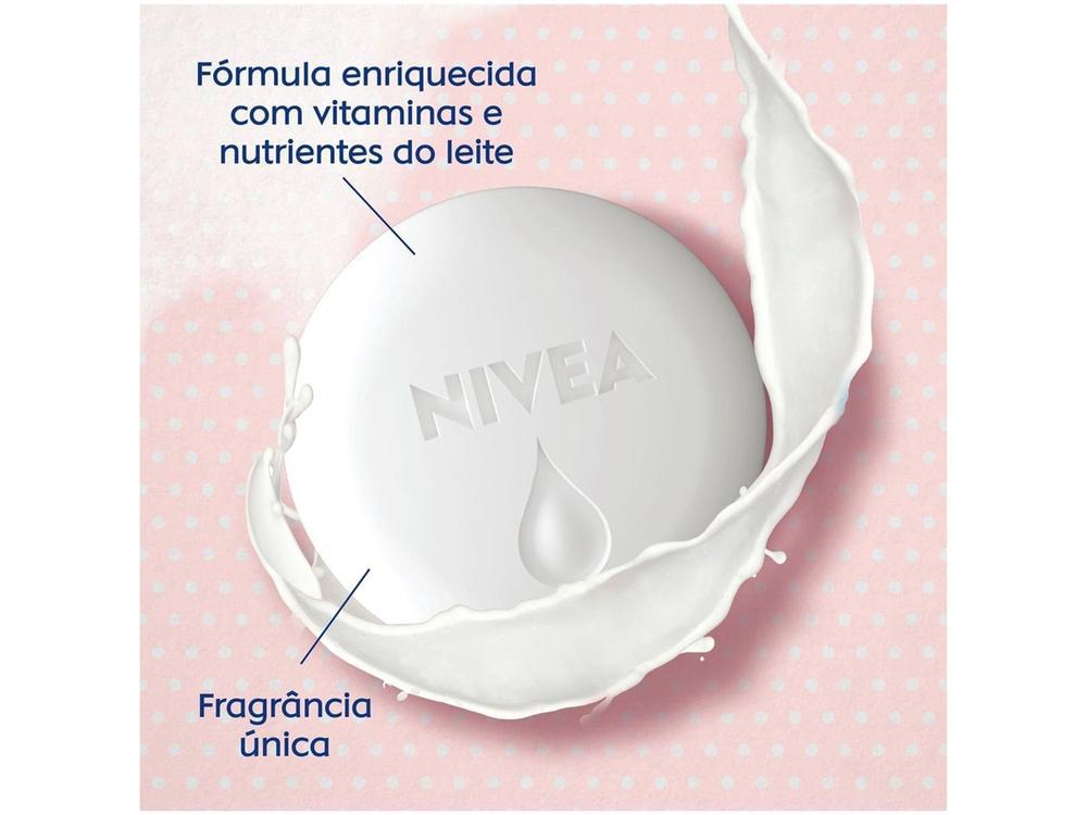 NIVEA Sabonete em Barra Pure Milk Sensitive Promo 6 uni 90g - 17