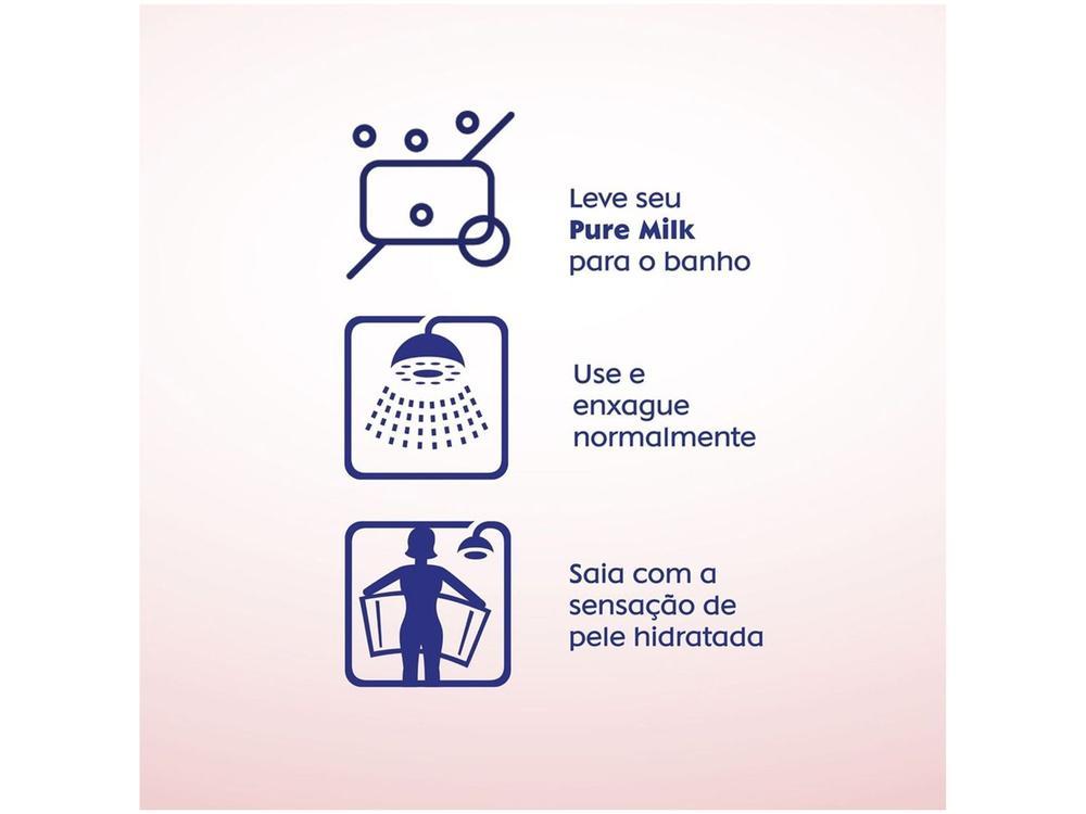 NIVEA Sabonete em Barra Pure Milk Sensitive Promo 6 uni 90g - 20