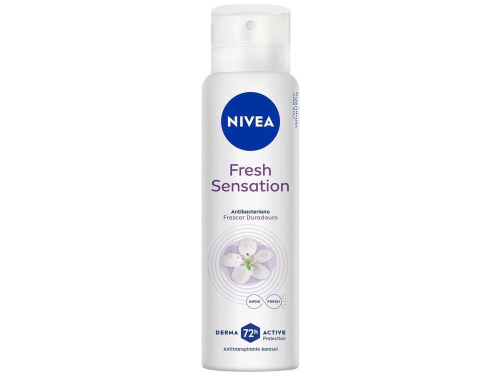 Desodorante Aerosol Antitranspirante Nivea Fresh Sensation Feminino 72 horas Flores e Frutas Silvestres 150ml - 1