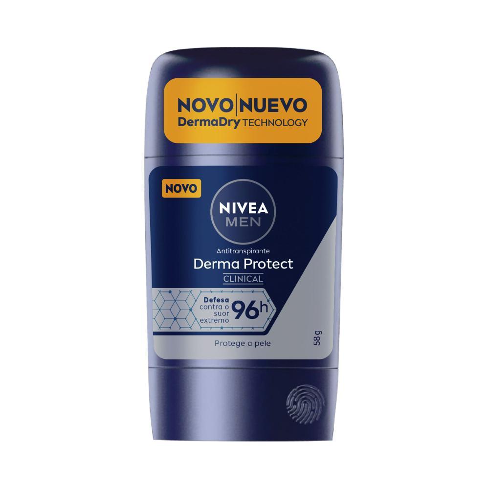 NIVEA MEN Desodorante Stick Derma Protect Clinical 58g - 1