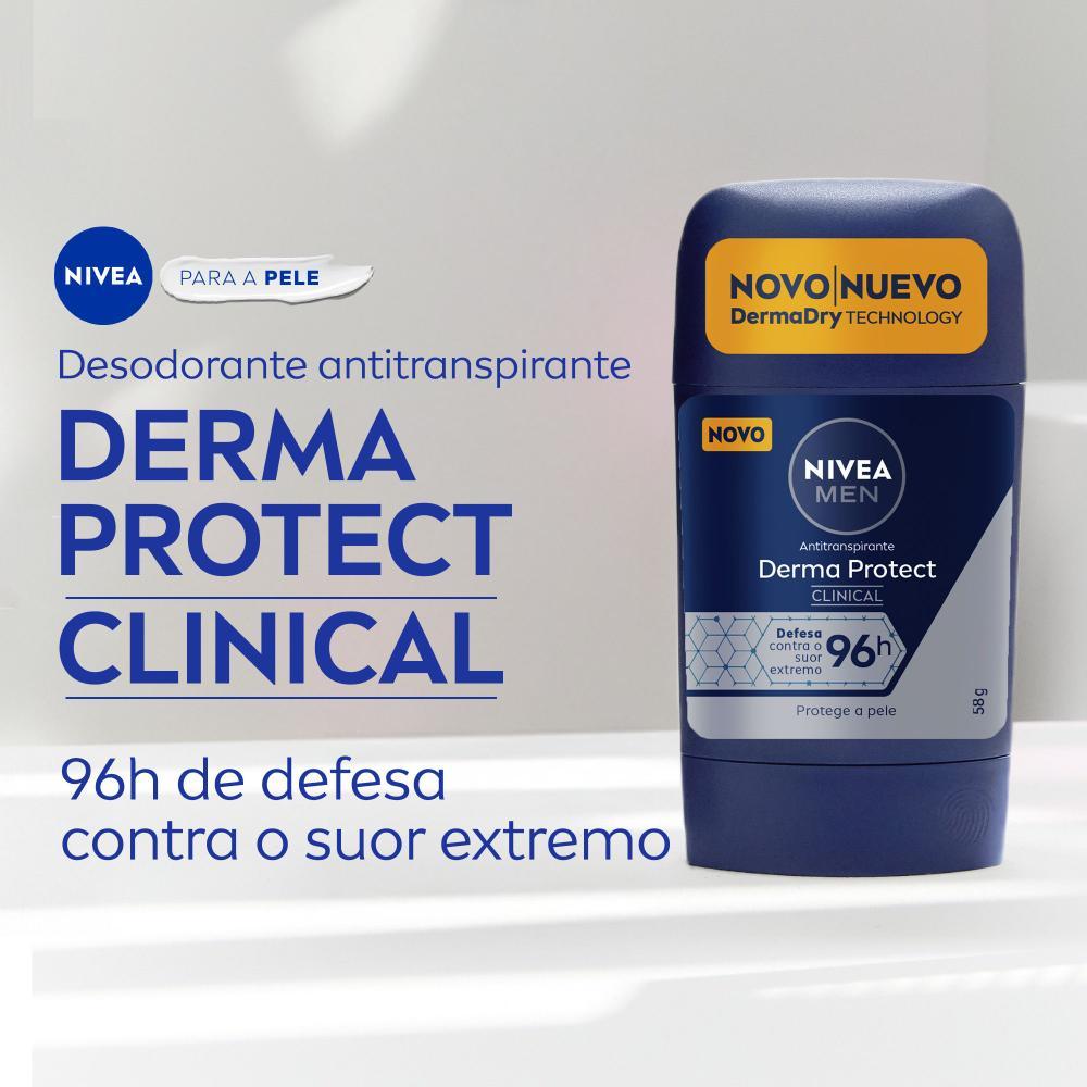 NIVEA MEN Desodorante Stick Derma Protect Clinical 58g - 2