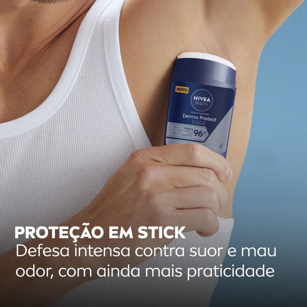 NIVEA MEN Desodorante Stick Derma Protect Clinical 58g - 3