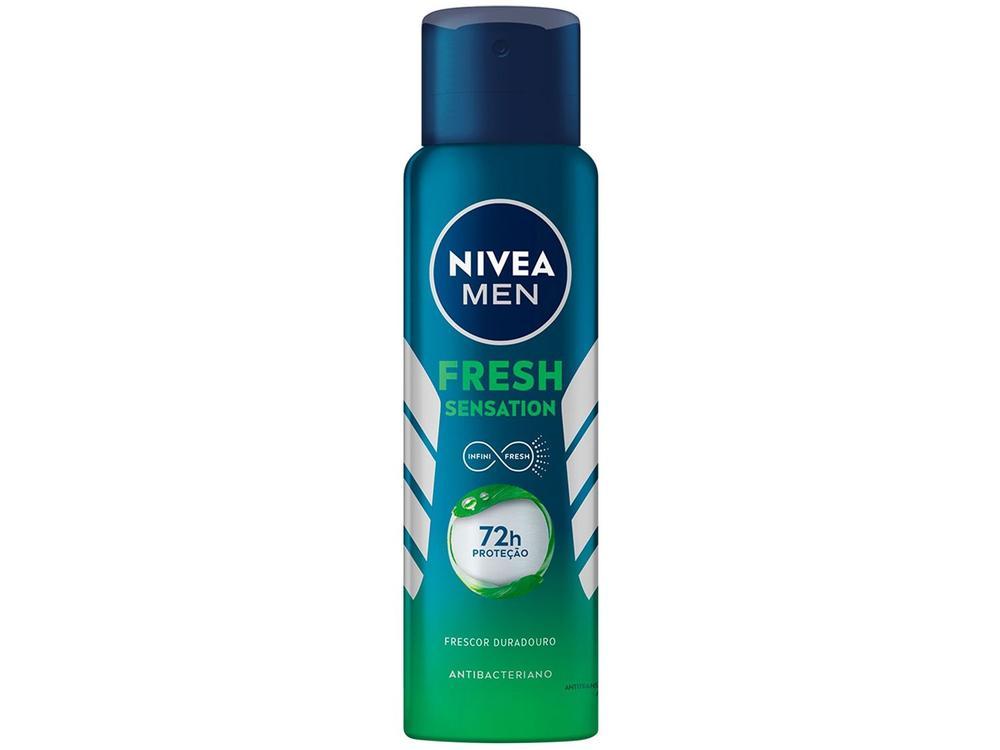 Desodorante Aerosol Antitranspirante Nivea Men Fresh Sensation Masculino 72 horas 150ml - 13