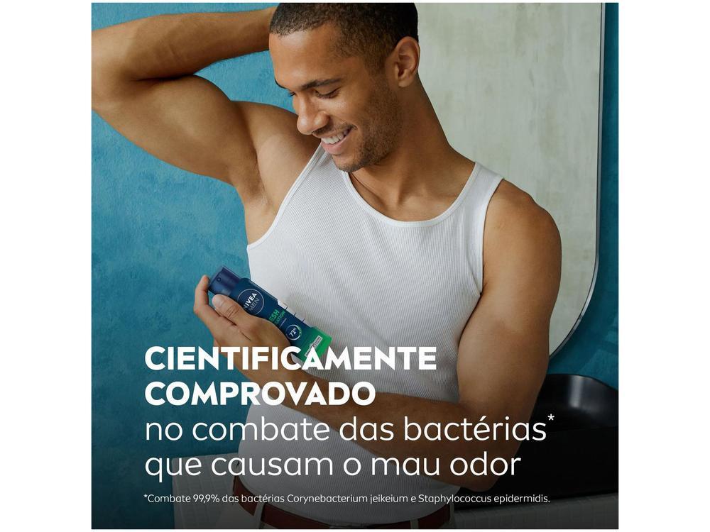 Desodorante Aerosol Antitranspirante Nivea Men Fresh Sensation Masculino 72 horas 150ml - 5
