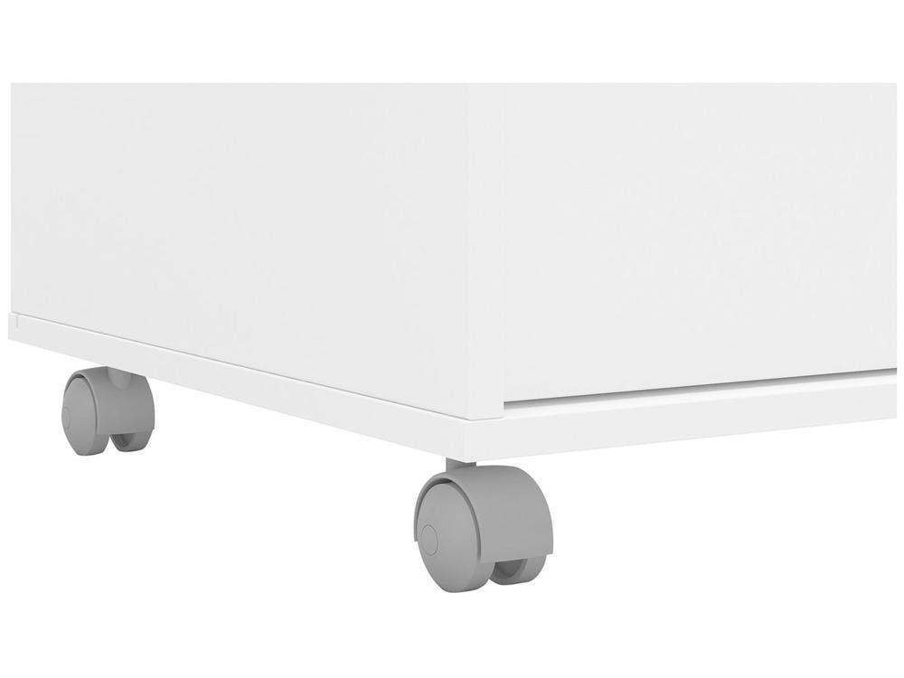 Gaveteiro com Rodinhas 3 Gavetas Politorno Maia - 5