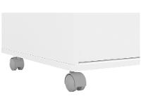 Gaveteiro com Rodinhas 3 Gavetas Politorno Maia - 5