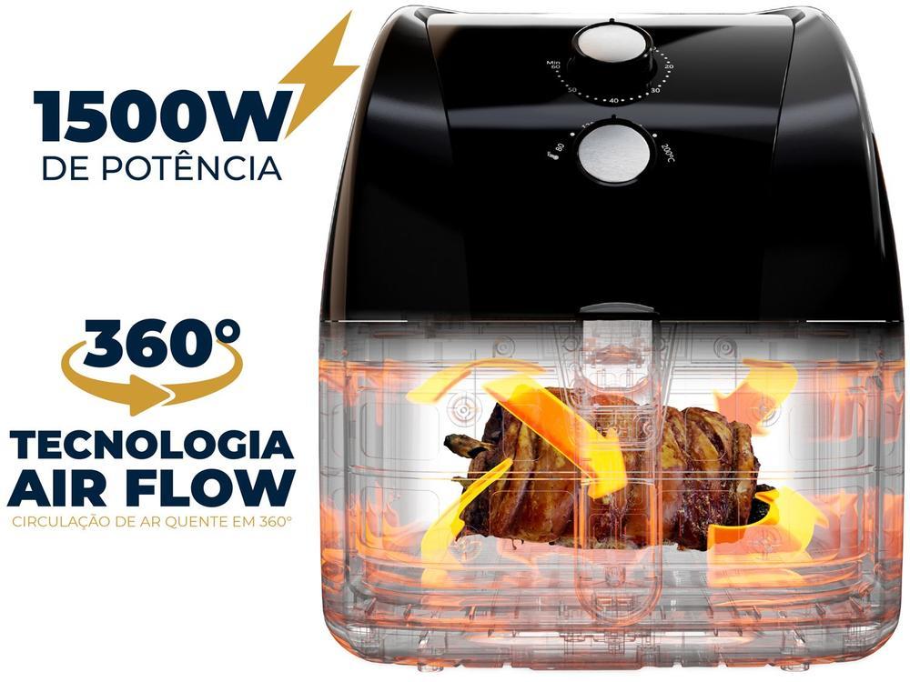 Air Fryer Britânia Redestone BFR50 Preto com Timer 5,2L - 11