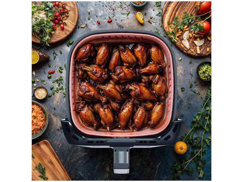 Air Fryer Britânia Redestone BFR50 Preto com Timer 5,2L - 17