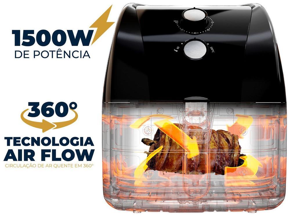 Air Fryer Britânia Redestone BFR50 Preto com Timer 5,2L - 4