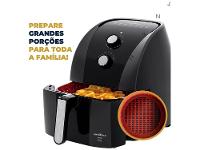 Air Fryer Britânia Redestone BFR50 Preto com Timer 5,2L - 5