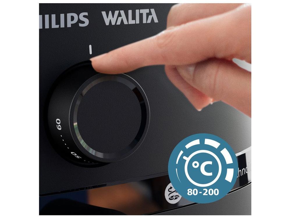 Air Fryer Philips Walita Série 1000 XL NA130 Preta com Timer 6,2L - 5