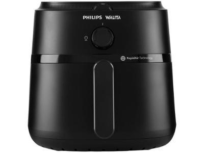 Air Fryer Philips Walita Série 1000 XL NA130 Preto com Timer 6,2L