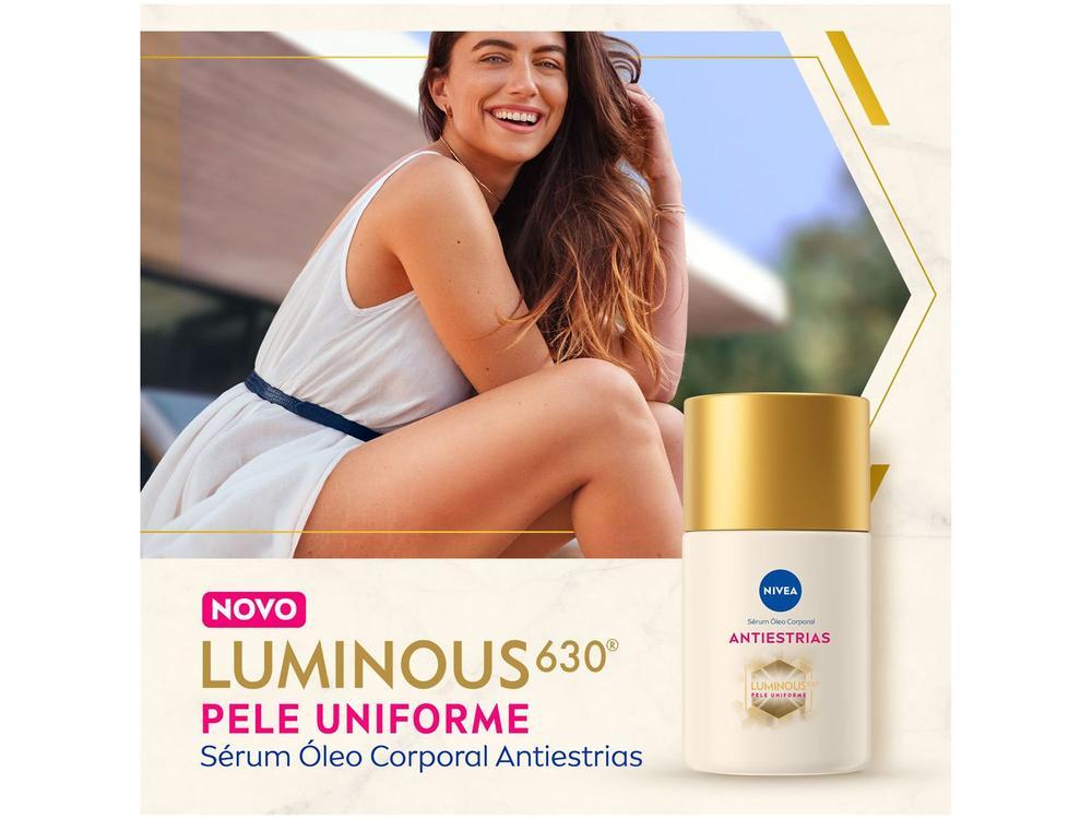 Sérum Nivea Luminous 630 Óleo Corporal Antiestrias 100ml - 2