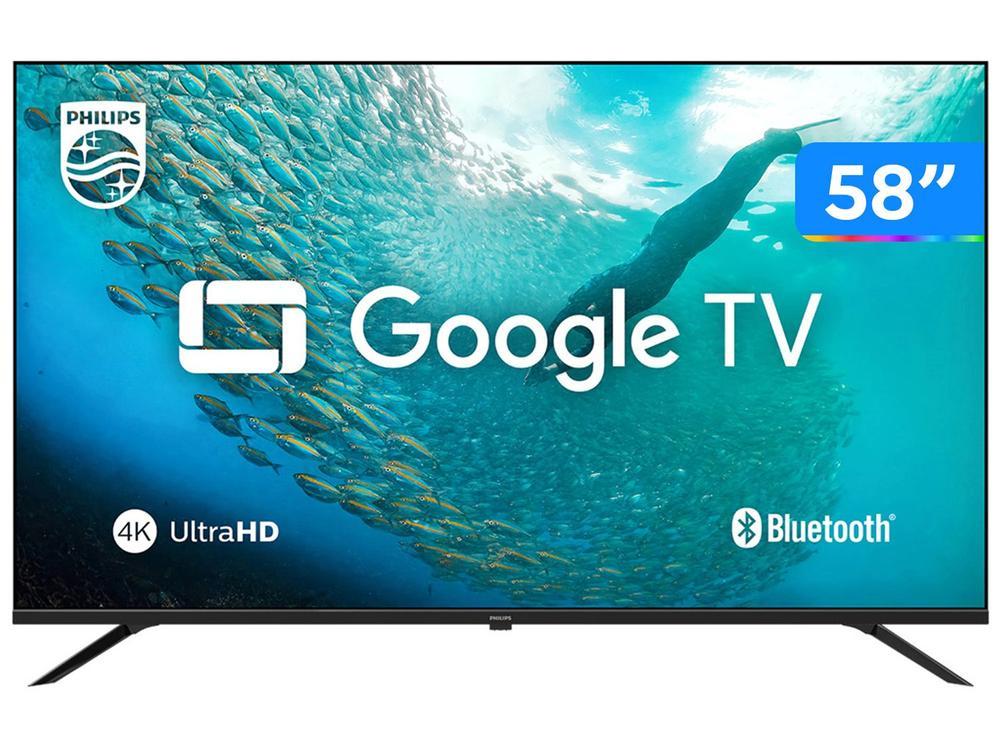 Smart TV 58" 4K UHD LED Philips 58PUG7019/78 Wi-Fi Bluetooth Google Assistente 3 HDMI 2 USB - 10