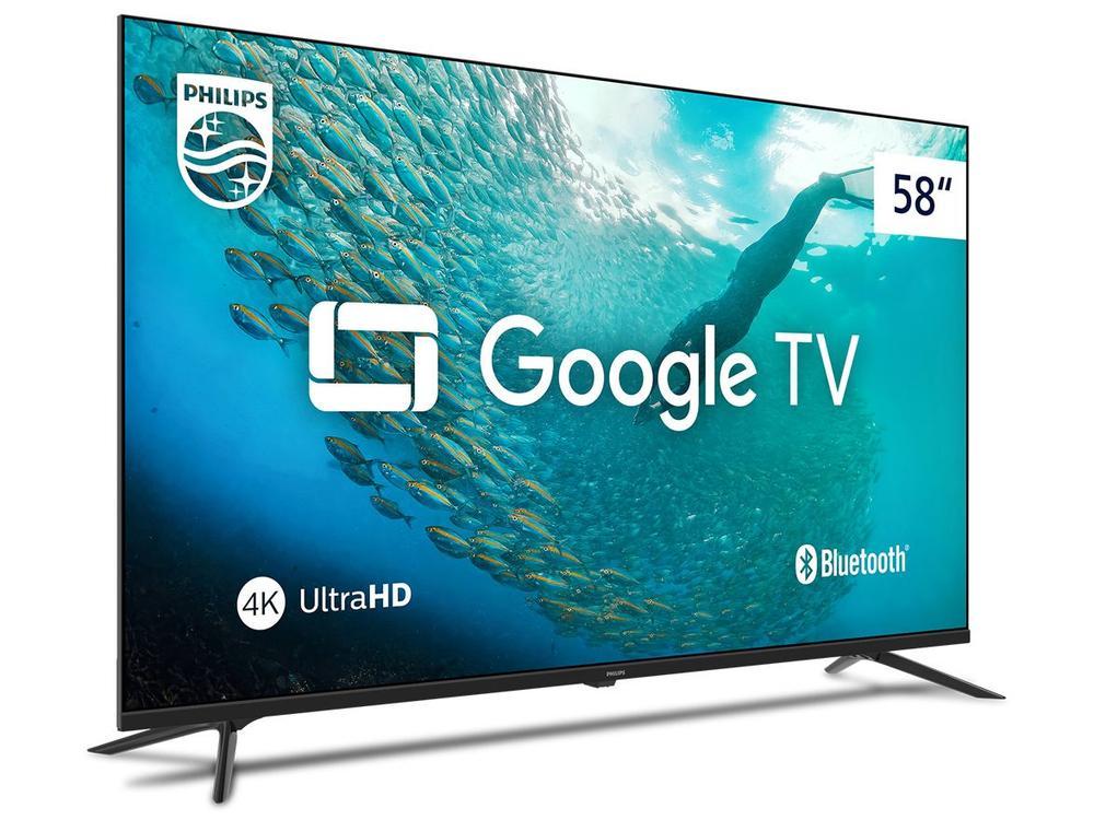 Smart TV 58" 4K UHD LED Philips 58PUG7019/78 Wi-Fi Bluetooth Google Assistente 3 HDMI 2 USB - 15