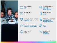 Smart TV 58" 4K UHD LED Philips 58PUG7019/78 Wi-Fi Bluetooth Google Assistente 3 HDMI 2 USB - 11