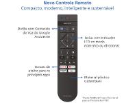 Smart TV 58" 4K UHD LED Philips 58PUG7019/78 Wi-Fi Bluetooth Google Assistente 3 HDMI 2 USB - 18