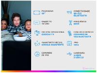 Smart TV 58" 4K UHD LED Philips 58PUG7019/78 Wi-Fi Bluetooth Google Assistente 3 HDMI 2 USB - 2