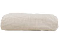 Jogo de Cama Solteiro 100% Algodão Karsten 200 Fios Bege e Cinza 3 Peças - 3