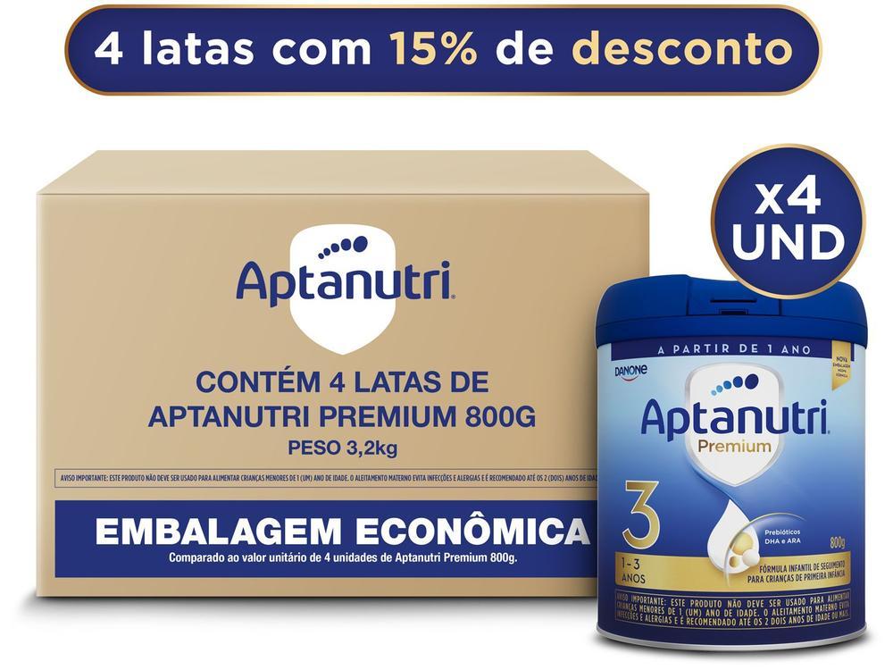 Fórmula Infantil Premium Aptanutri 800g 4 Unidades - 10